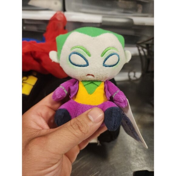 Build A Bear BABw Super girl outfit W Red Boots, Lego Batman, Extra Cape, Joker - Picture 15 of 16